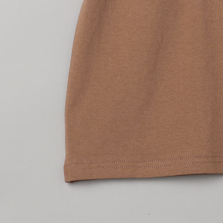 フラワーワッフル刺繍 ロゴプリントゆるTシャツ | coen【women】 | 詳細画像24 