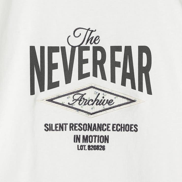 フラワーワッフル刺繍 ロゴプリントゆるTシャツ | coen【women】 | 詳細画像27 