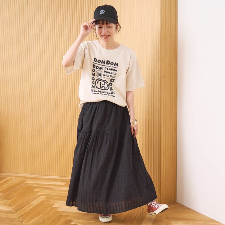 【DOMDOM（ドムドム）×coen】アソートロゴプリントユニTシャツ（WEB限… | coen【women】 | 詳細画像20 
