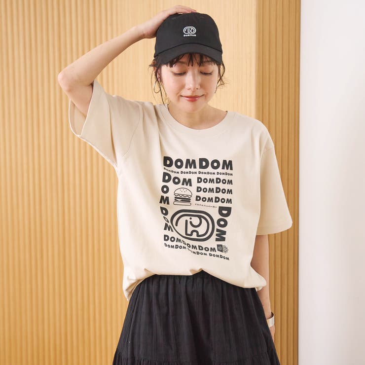 【DOMDOM（ドムドム）×coen】アソートロゴプリントユニTシャツ（WEB限… | coen【women】 | 詳細画像22 
