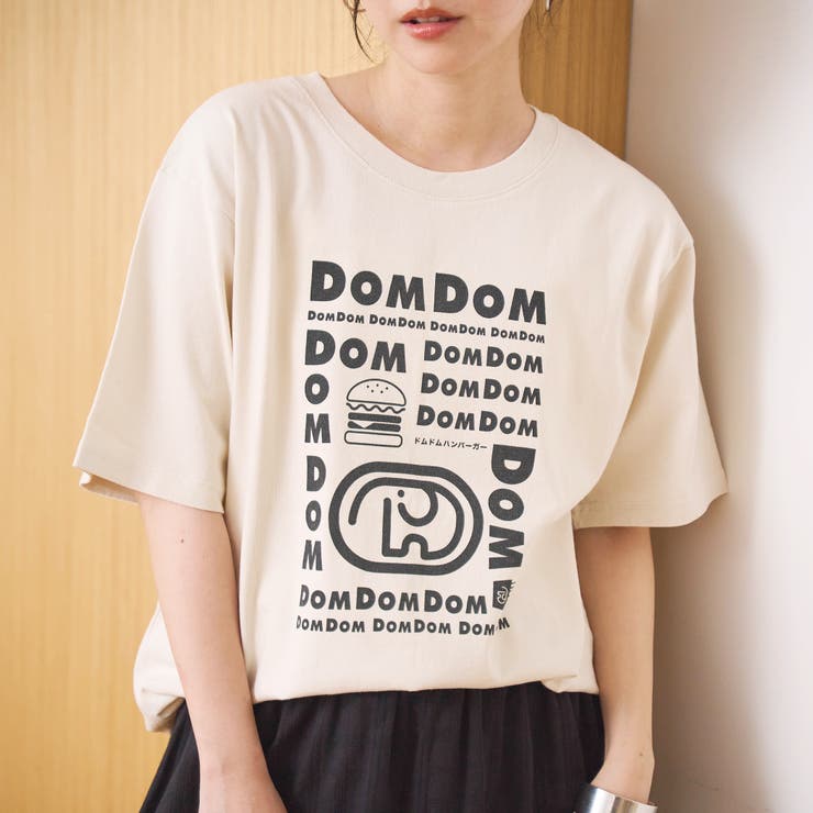 【DOMDOM（ドムドム）×coen】アソートロゴプリントユニTシャツ（WEB限… | coen【women】 | 詳細画像24 