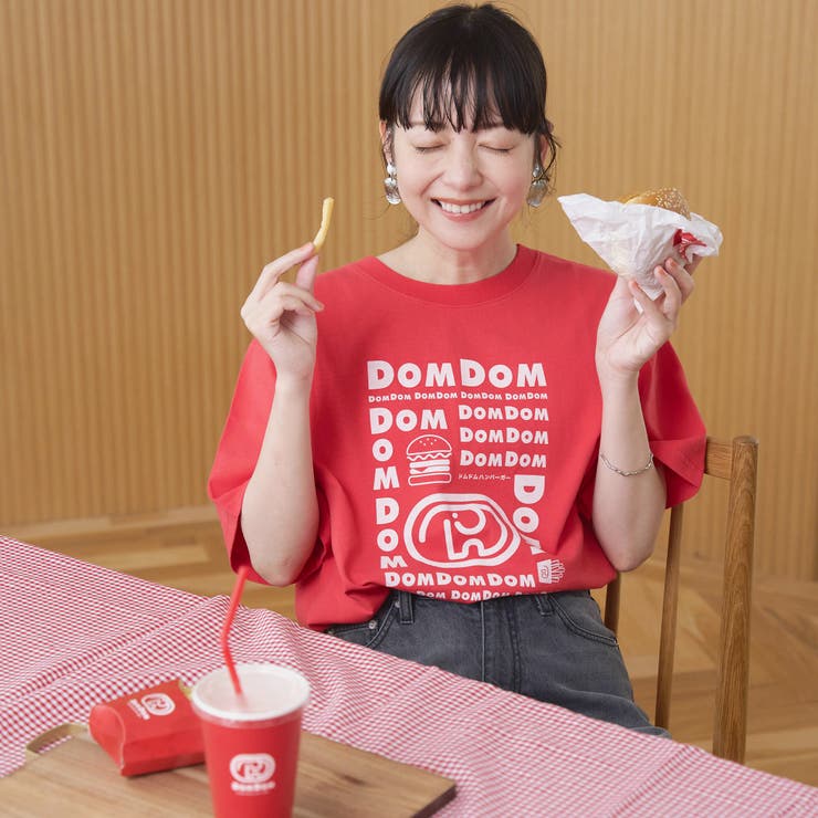 【DOMDOM（ドムドム）×coen】アソートロゴプリントユニTシャツ（WEB限… | coen【women】 | 詳細画像30 