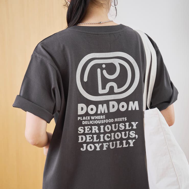 【DOMDOM（ドムドム）×coen】アソートロゴプリントユニTシャツ（WEB限… | coen【women】 | 詳細画像49 