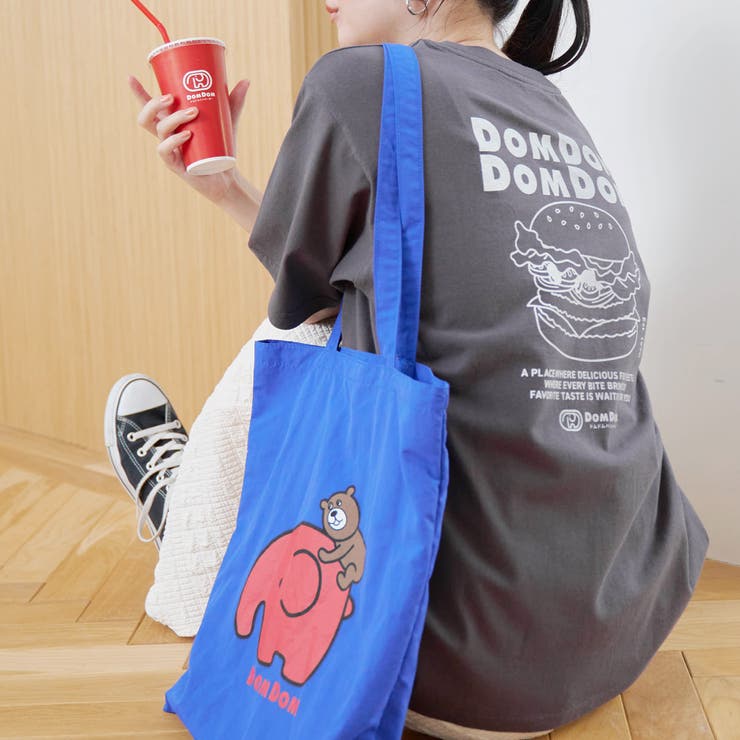 DK.GRAY | 【DOMDOM（ドムドム）×coen】アソートロゴプリントユニTシャツ（WEB限… | coen【women】