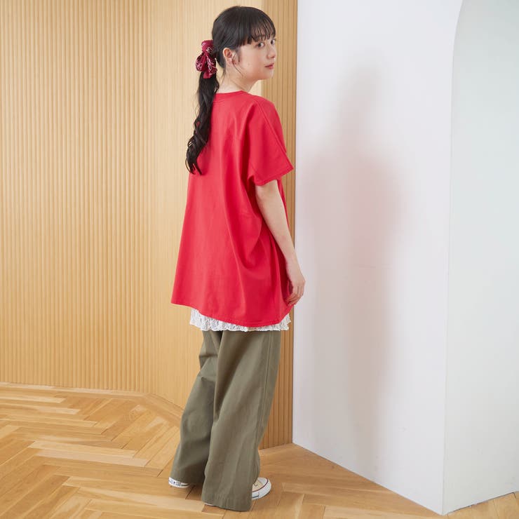 【DOMDOM（ドムドム）×coen】ワンポイント刺繍フットボールTシャツ | coen【women】 | 詳細画像19 