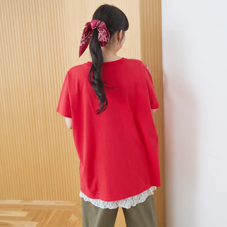 【DOMDOM（ドムドム）×coen】ワンポイント刺繍フットボールTシャツ | coen【women】 | 詳細画像21 