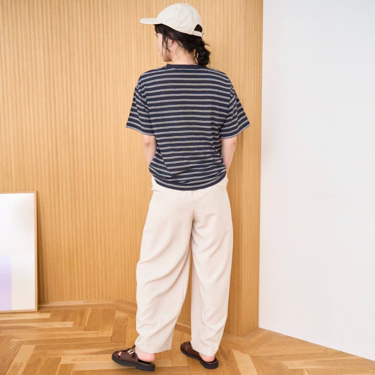 シアーマルチボーダーTシャツ | coen【women】 | 詳細画像18 