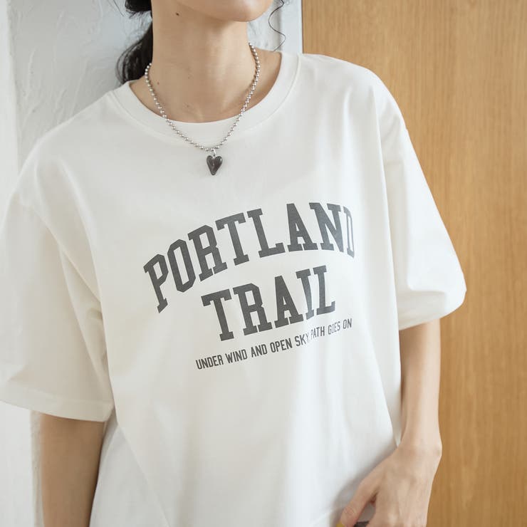 【汗染み軽減 / 接触冷感】裾レースドッキング アソートロゴプリントTシャツ | coen【women】 | 詳細画像8 