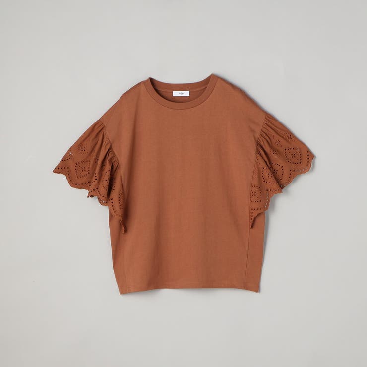 カットワークレース 袖切替デザインTシャツ | coen【women】 | 詳細画像26 