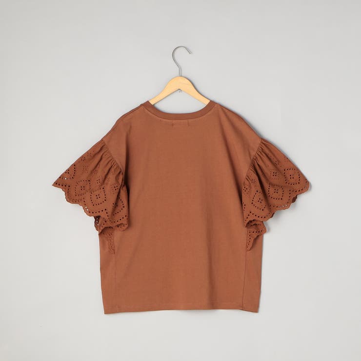 カットワークレース 袖切替デザインTシャツ | coen【women】 | 詳細画像27 