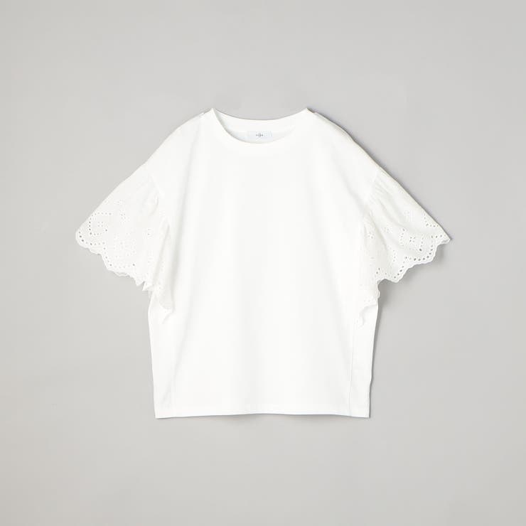 カットワークレース 袖切替デザインTシャツ | coen【women】 | 詳細画像32 
