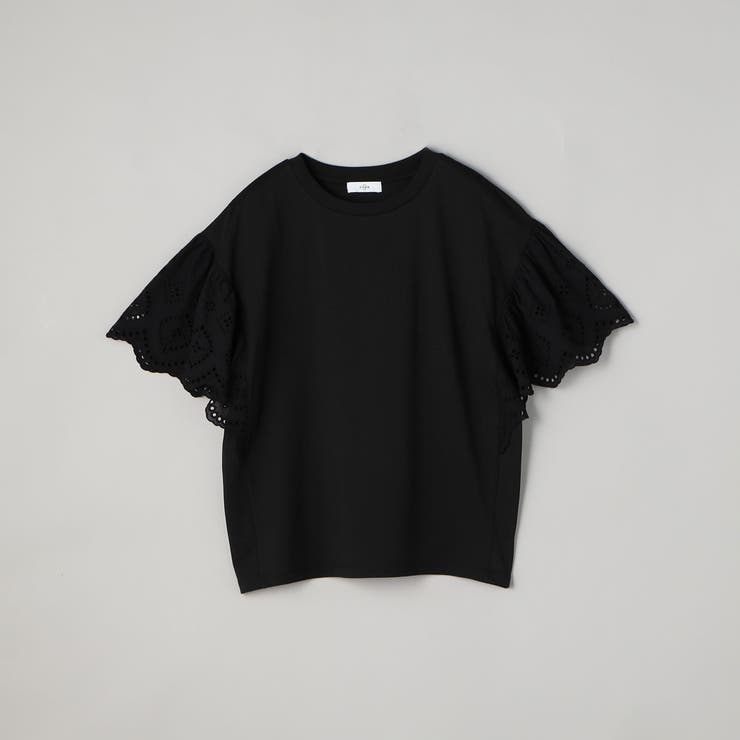 カットワークレース 袖切替デザインTシャツ | coen【women】 | 詳細画像34 