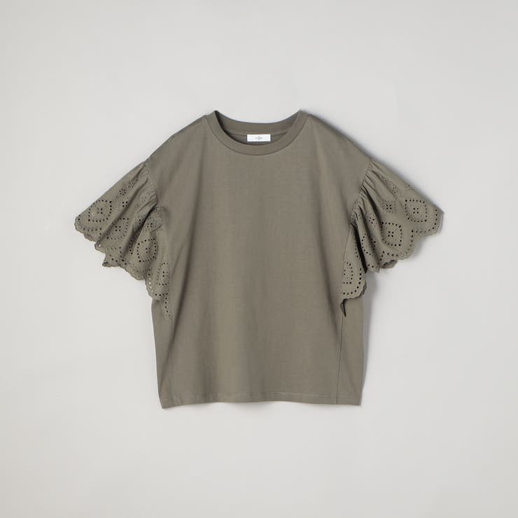 カットワークレース 袖切替デザインTシャツ | coen【women】 | 詳細画像36 