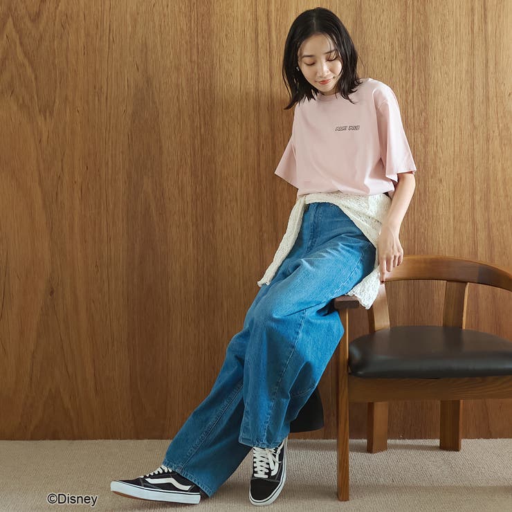 【MICKEY（ミッキー） 別注】アソートロゴプリント 半袖ユニTシャツ（WEB… | coen【women】 | 詳細画像23 