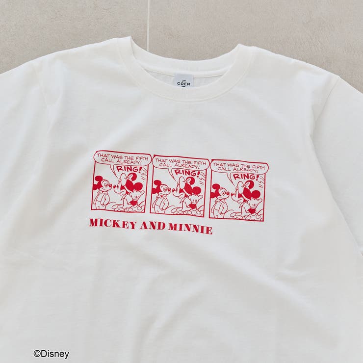 【MICKEY（ミッキー） 別注】アソートロゴプリント 半袖ユニTシャツ（WEB… | coen【women】 | 詳細画像29 