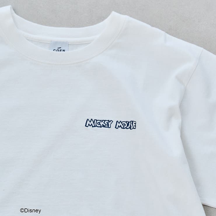 【MICKEY（ミッキー） 別注】アソートロゴプリント 半袖ユニTシャツ（WEB… | coen【women】 | 詳細画像31 