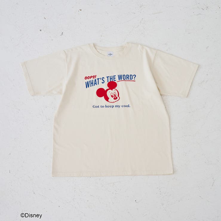 【MICKEY（ミッキー） 別注】アソートロゴプリント 半袖ユニTシャツ（WEB… | coen【women】 | 詳細画像37 