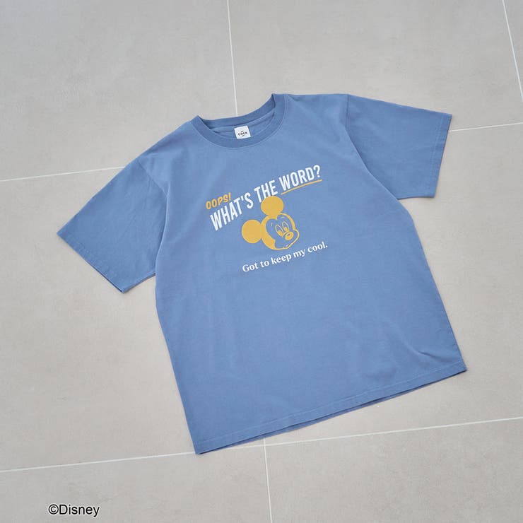 ROYAL | 【MICKEY（ミッキー） 別注】アソートロゴプリント 半袖ユニTシャツ（WEB… | coen【women】