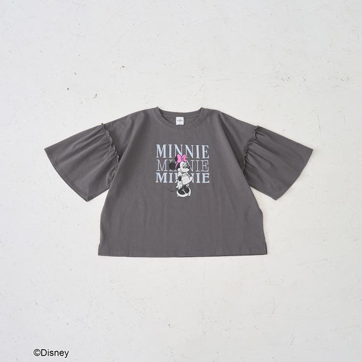 【MICKEY（ミッキー）/別注】ミッキー＆ミニー 袖フリル半袖Tシャツ | coen【women】 | 詳細画像20 