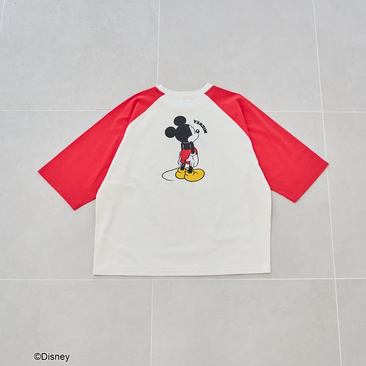 【MICKEY（ミッキー） 別注】ミッキープリント オーバーサイズラグランTシャ… | coen【women】 | 詳細画像13 