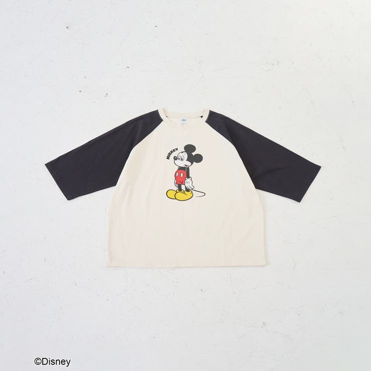 【MICKEY（ミッキー） 別注】ミッキープリント オーバーサイズラグランTシャ… | coen【women】 | 詳細画像16 