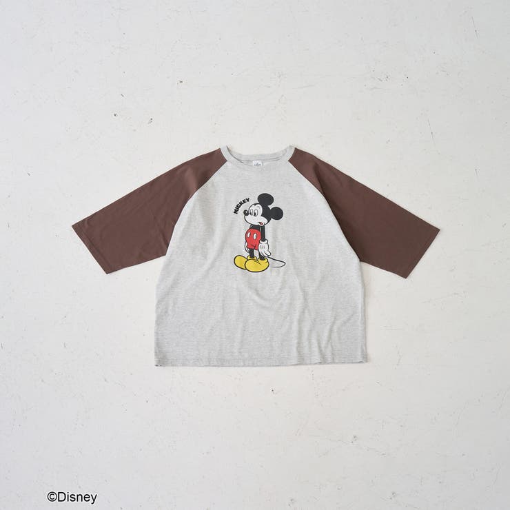 【MICKEY（ミッキー） 別注】ミッキープリント オーバーサイズラグランTシャ… | coen【women】 | 詳細画像18 