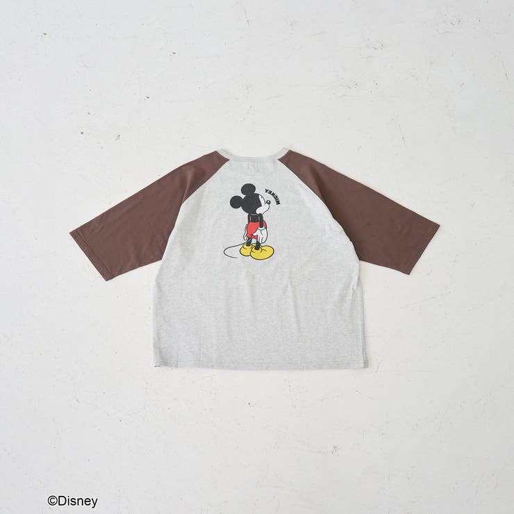 【MICKEY（ミッキー） 別注】ミッキープリント オーバーサイズラグランTシャ… | coen【women】 | 詳細画像19 
