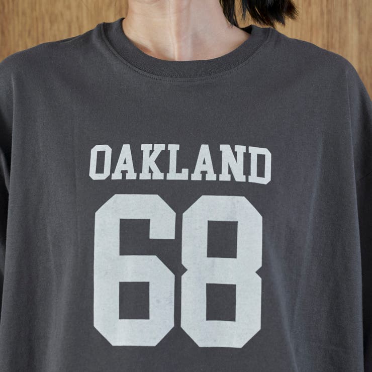 【汗染み軽減】アソートナンバリングロゴプリント オーバーサイズゆるTシャツ | coen【women】 | 詳細画像19 