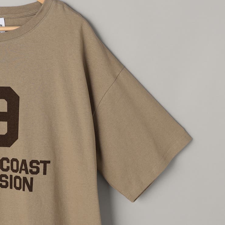 【汗染み軽減】アソートナンバリングロゴプリント オーバーサイズゆるTシャツ | coen【women】 | 詳細画像30 