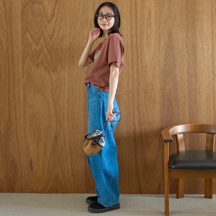 【汗染み軽減】オータムカラー アソートロゴプリントTシャツ | coen【women】 | 詳細画像17 