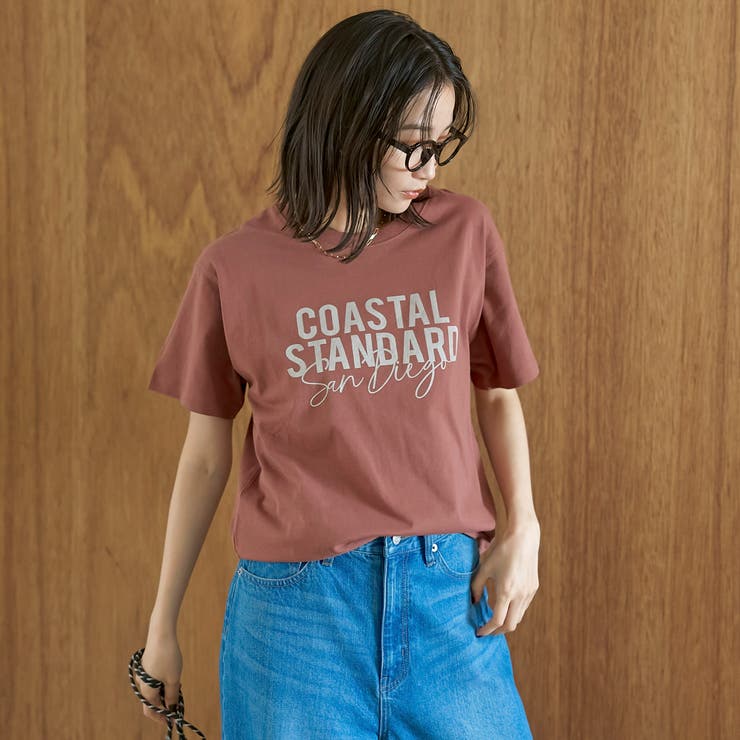 【汗染み軽減】オータムカラー アソートロゴプリントTシャツ | coen【women】 | 詳細画像19 