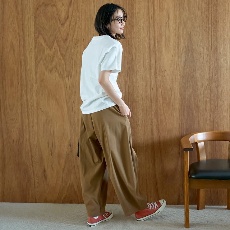 【汗染み軽減】オータムカラー アソートロゴプリントTシャツ | coen【women】 | 詳細画像4 