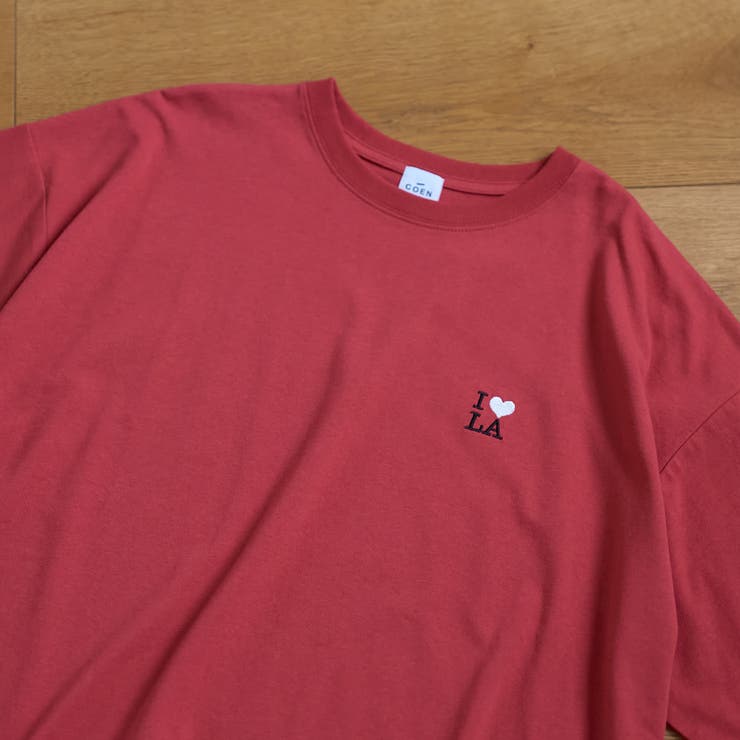 I LOVE LA ワンポイントロゴ刺繍ユニTシャツ | coen【women】 | 詳細画像11 