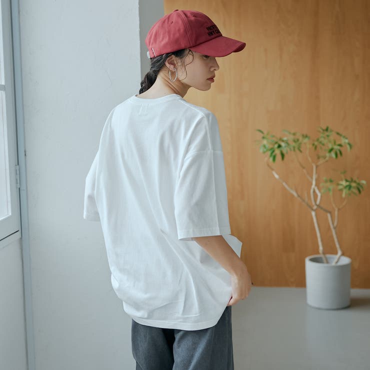 I LOVE LA ワンポイントロゴ刺繍ユニTシャツ | coen【women】 | 詳細画像7 