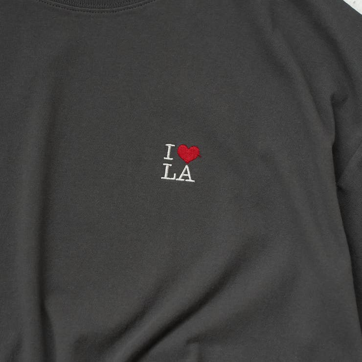 I LOVE LA ワンポイントロゴ刺繍ユニTシャツ | coen【women】 | 詳細画像9 