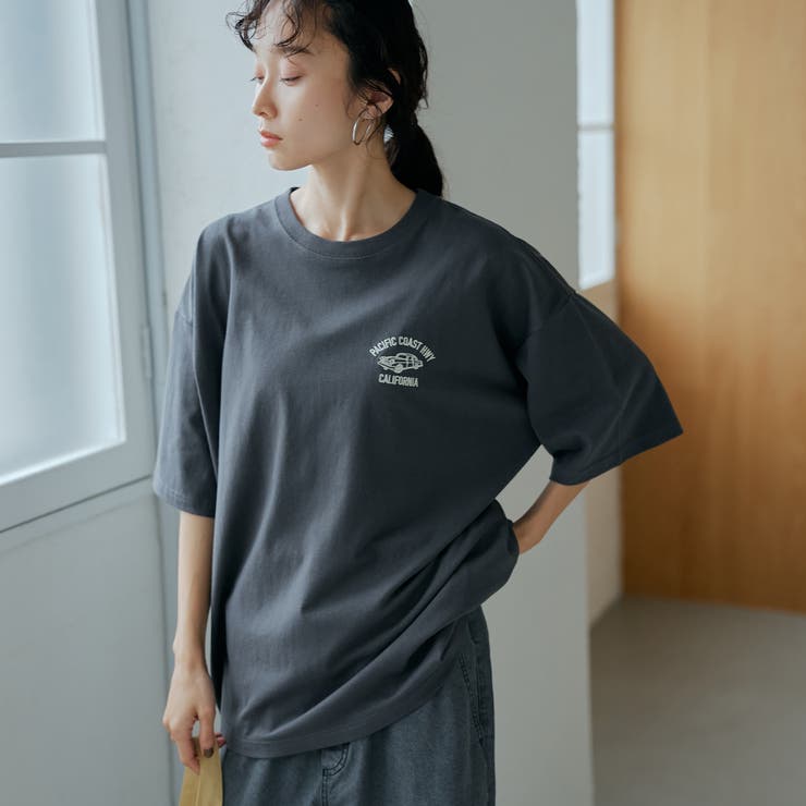 I LOVE LA マップデザイン バックプリントTシャツ | coen【women】 | 詳細画像10 
