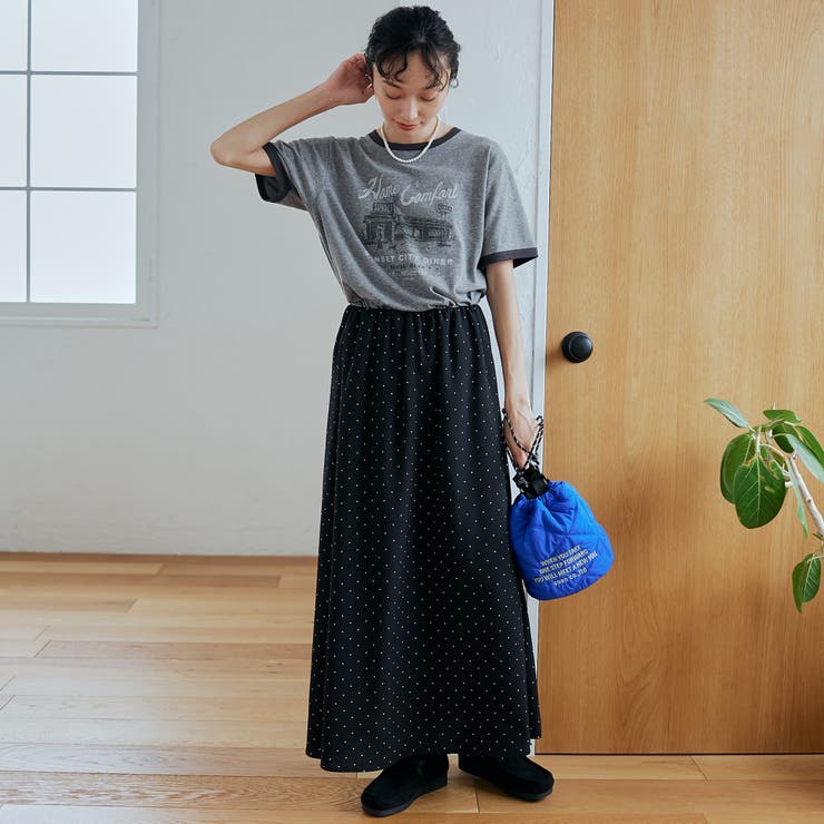 I LOVE LA プリント ヴィンテージライクリンガーTシャツ | coen【women】 | 詳細画像2 