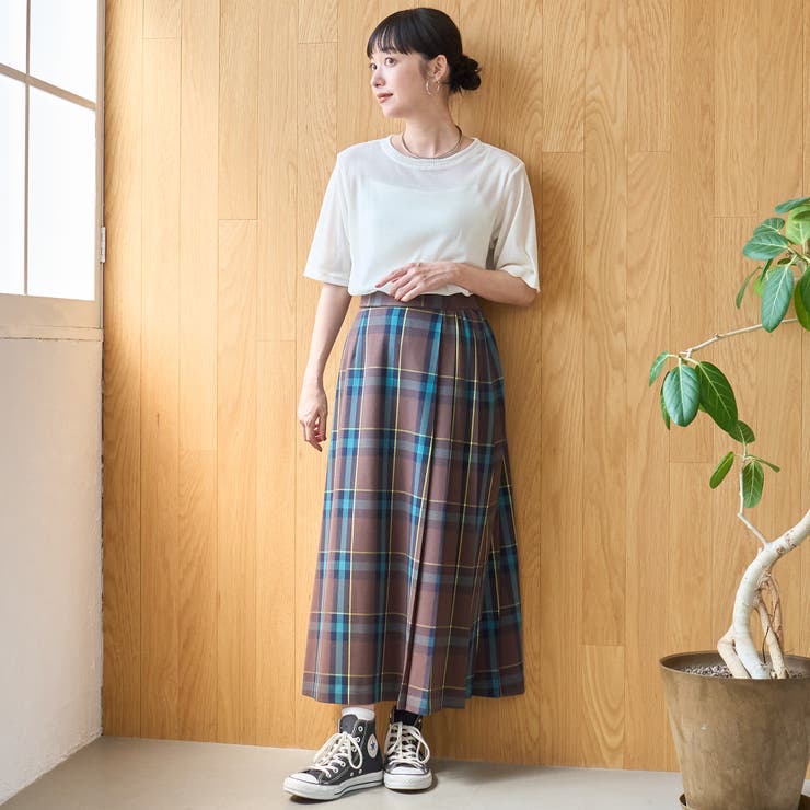 シアーメッシュ フロッキーストライプ半袖Tシャツ | coen【women】 | 詳細画像2 