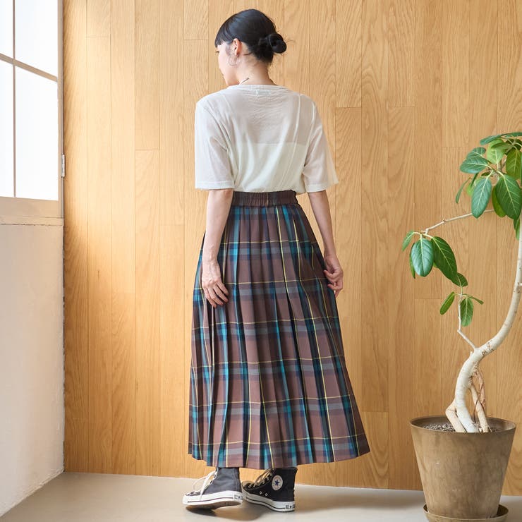 シアーメッシュ フロッキーストライプ半袖Tシャツ | coen【women】 | 詳細画像3 