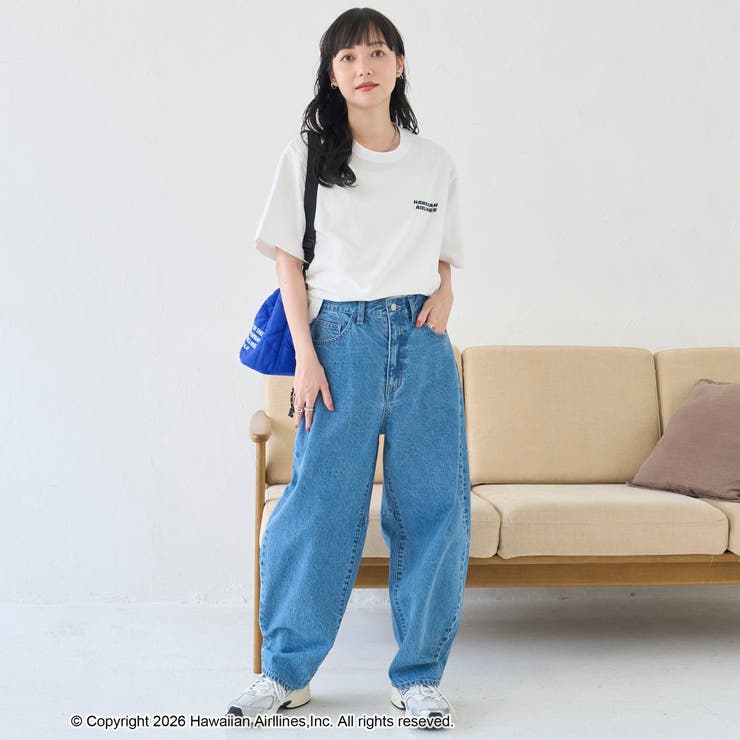 【RS別注】ハワイアン航空 グラフィックアソートプリントTシャツ | coen【women】 | 詳細画像2 