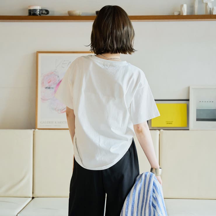 ピグメントロゴアソートコンパクトTシャツ | coen【women】 | 詳細画像4 