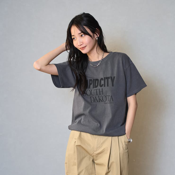 ピグメントロゴアソートコンパクトTシャツ | coen【women】 | 詳細画像8 