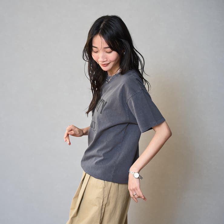 ピグメントロゴアソートコンパクトTシャツ | coen【women】 | 詳細画像9 