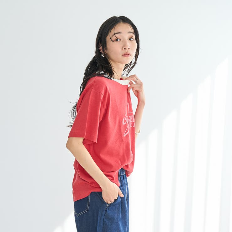 CONVERSE（コンバース）別注アソート ロゴ プリント Tシャツ | coen【women】 | 詳細画像13 