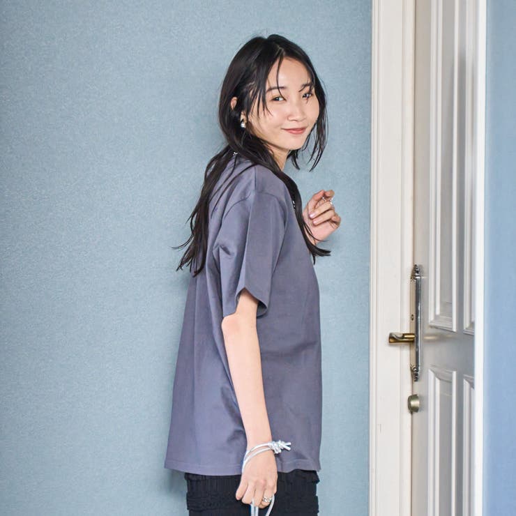 刺繍ハーフスリーブＴシャツ | coen【women】 | 詳細画像15 