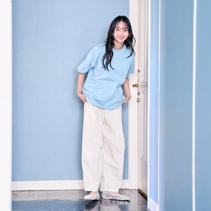 刺繍ハーフスリーブＴシャツ | coen【women】 | 詳細画像30 