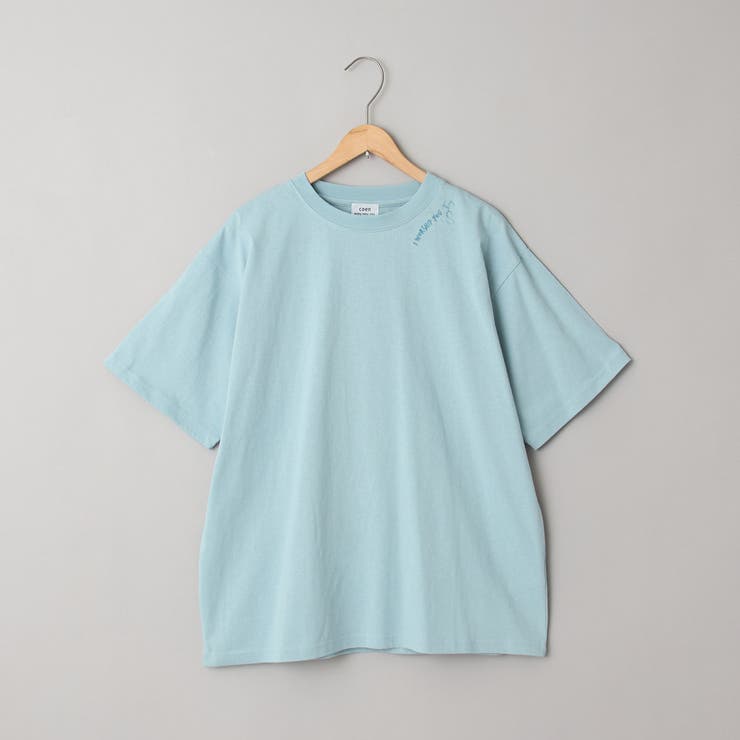 刺繍ハーフスリーブＴシャツ | coen【women】 | 詳細画像32 