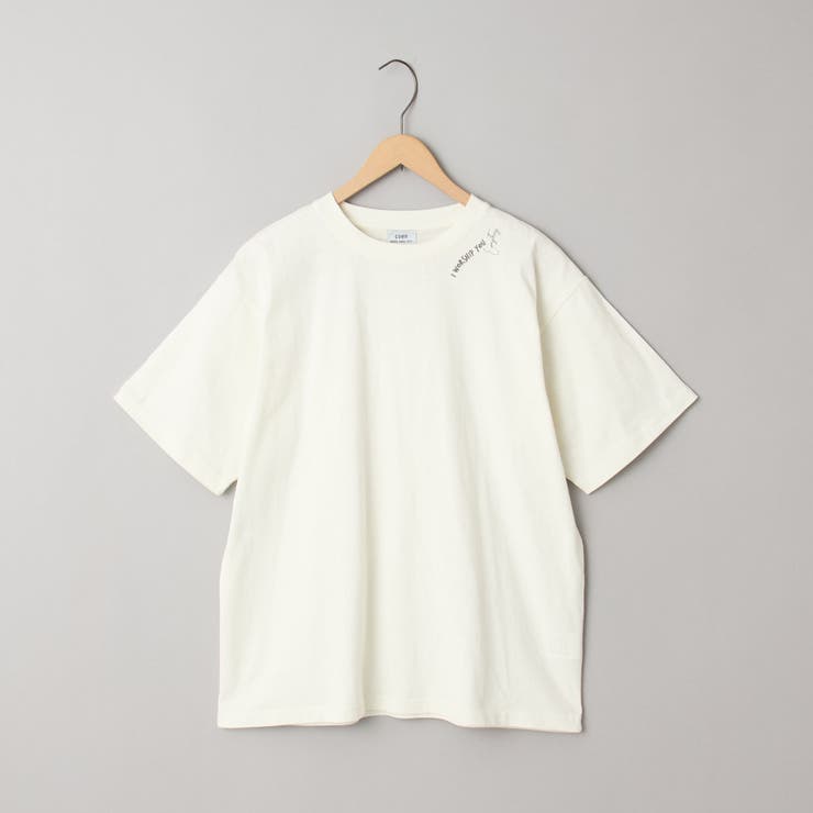 刺繍ハーフスリーブＴシャツ | coen【women】 | 詳細画像38 