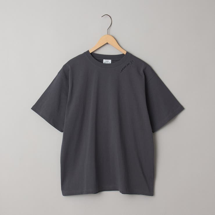 刺繍ハーフスリーブＴシャツ | coen【women】 | 詳細画像40 