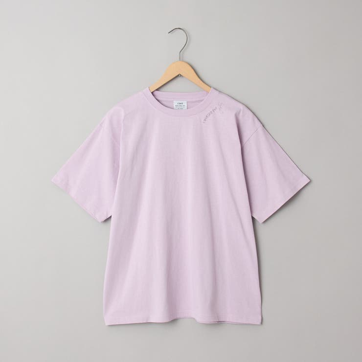 刺繍ハーフスリーブＴシャツ | coen【women】 | 詳細画像46 